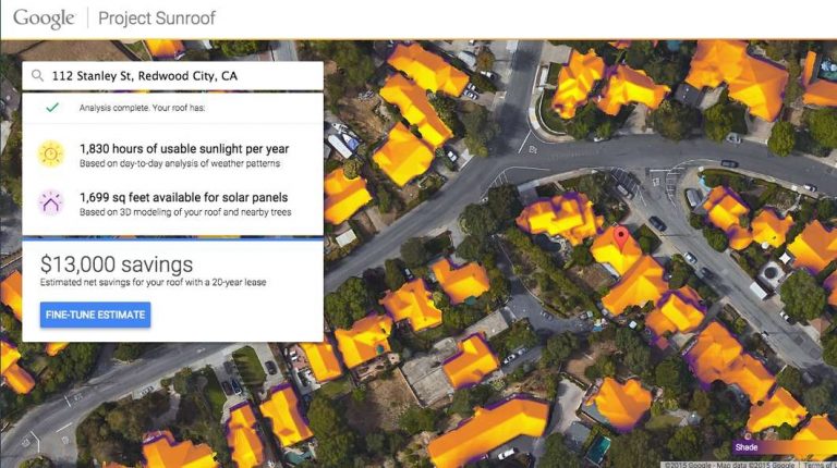 Impianto fotovoltaico? Ci pensa Google 