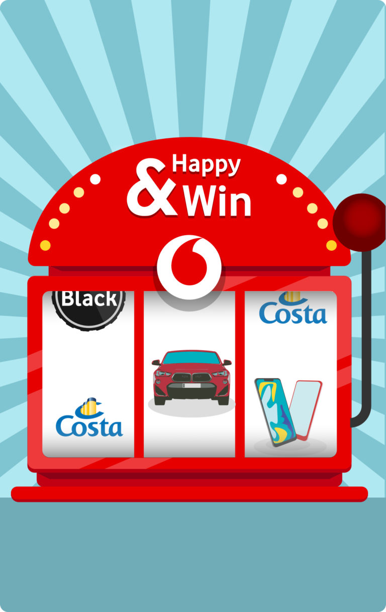 Leggi l'articolo Vodafone premia i clienti, via al concorso Happy & Win