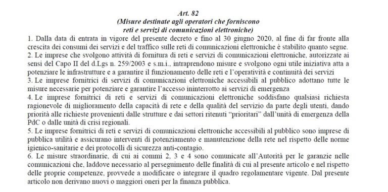 Leggi l'articolo Tlc pilastro-Paese: ecco le misure per potenziare reti e servizi