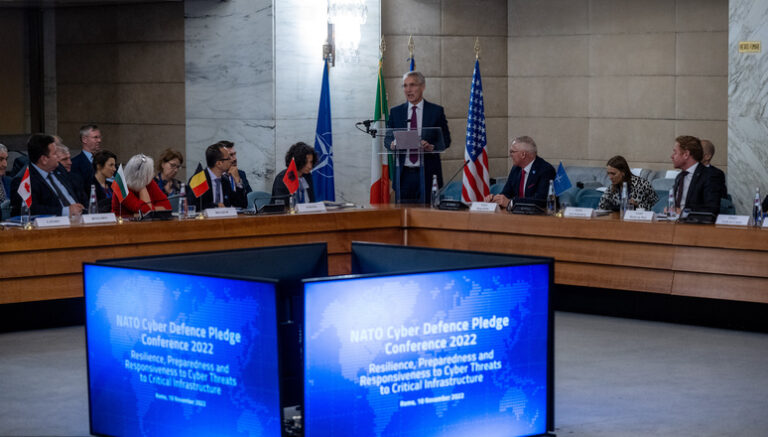 Cybersecurity, Stoltenberg: “Italia e Usa esempi di forte difesa”