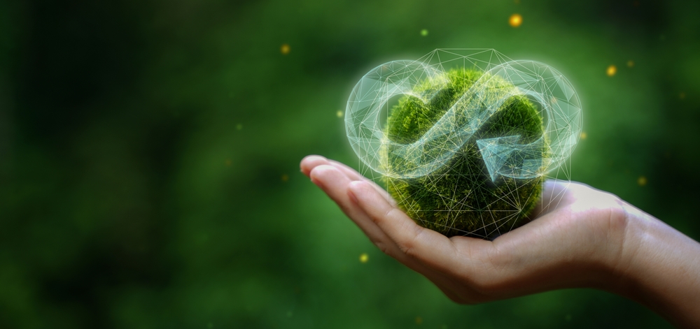 Businessman,Holding,Circular,Economy,Icon,Circular,Economy,Concept,For,Future