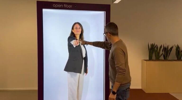 Open Fiber record 64 Tbps