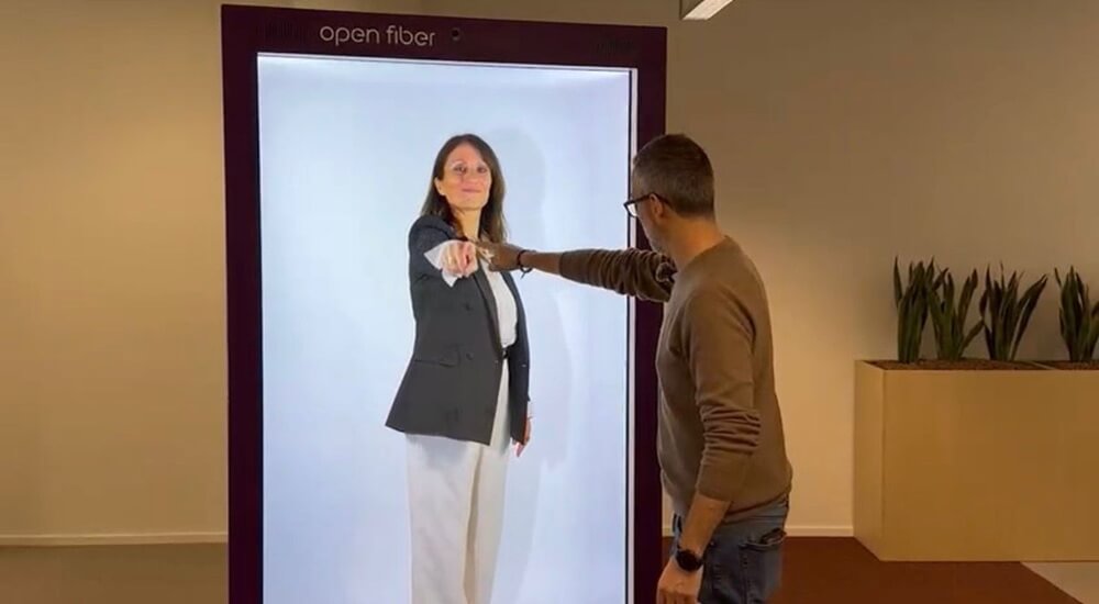 Open Fiber record 64 Tbps