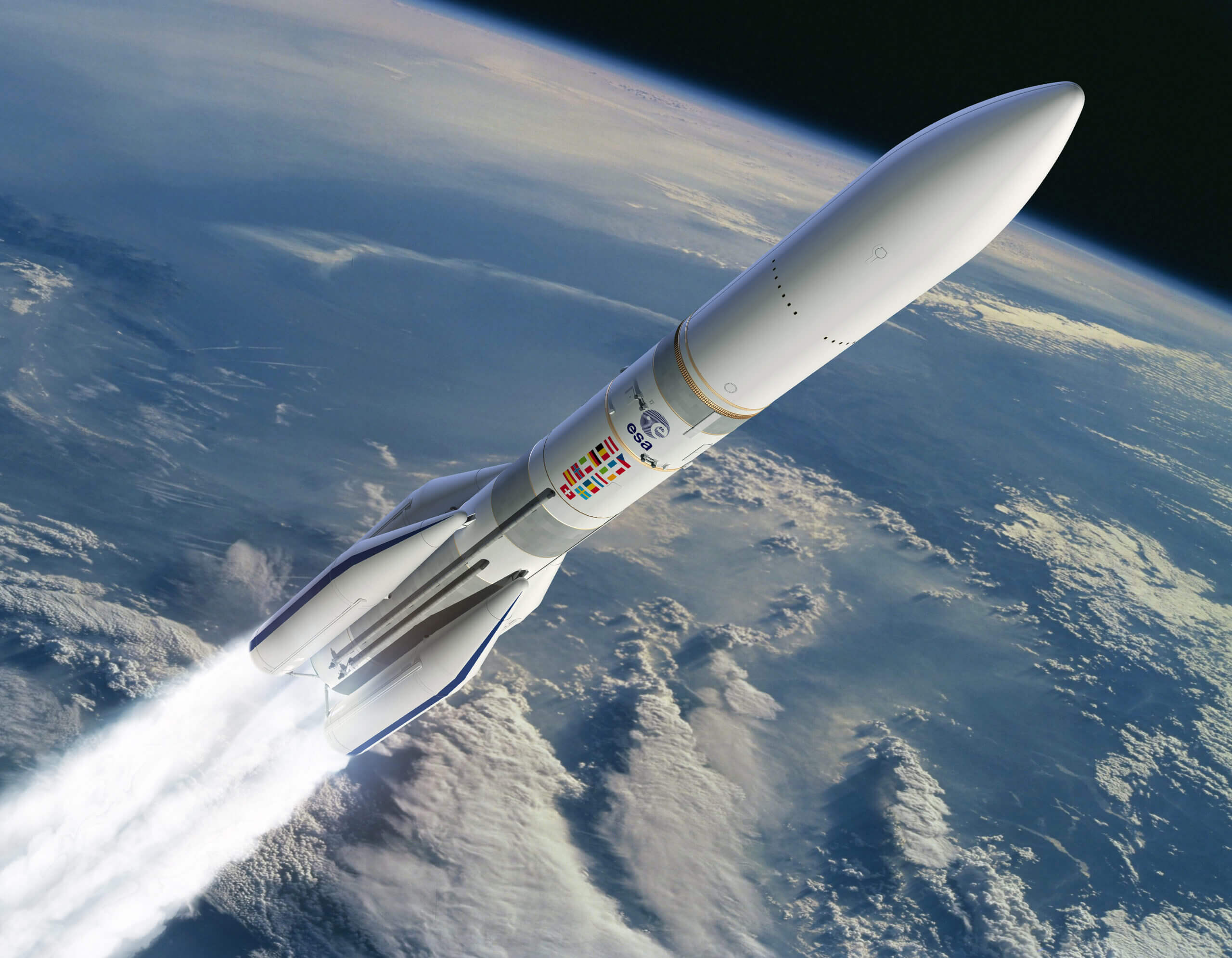 Photo-ESA_Artist_s_view_of_Ariane_64-©ESA-scaled