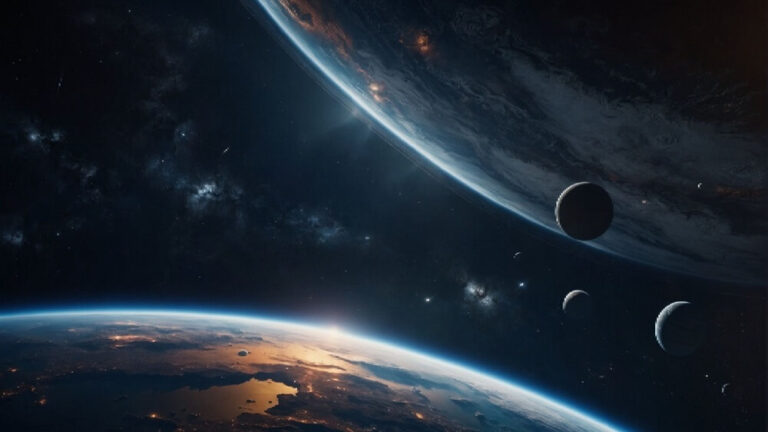 Aerospazio, pianeti, orbita, terra