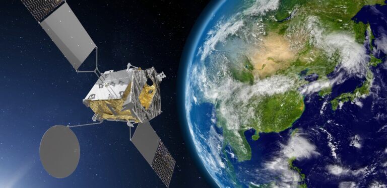 Chinggis-Sat-artist-view-©Thales-Alenia-Space-E.Briot_-scaled