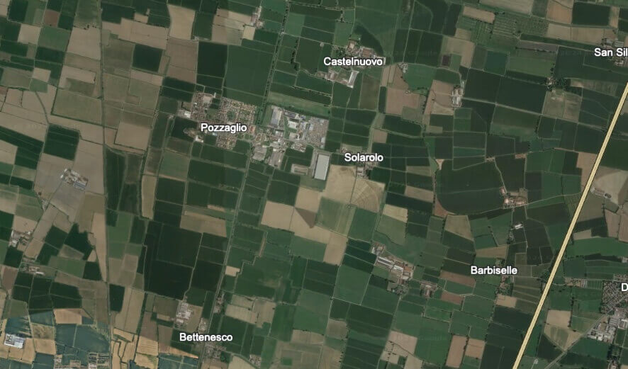 Terreni agricoli dal satellite