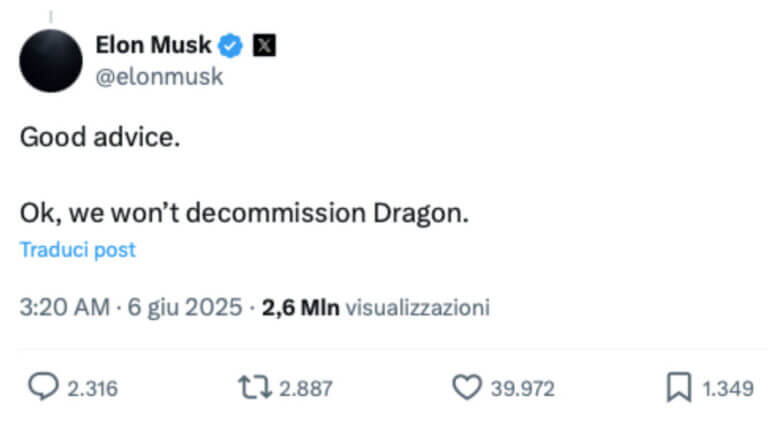 Post X Musk Dragon