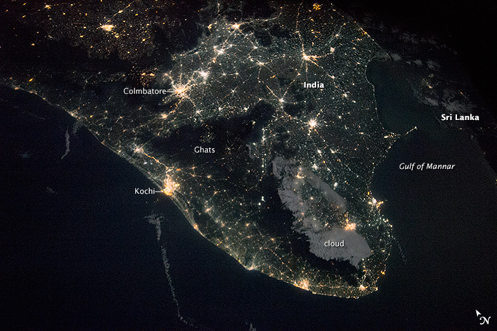 India-from-space-Nasa