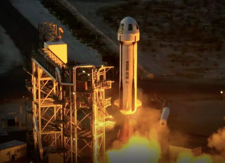 Blue Origin 35° New Shepard Mission