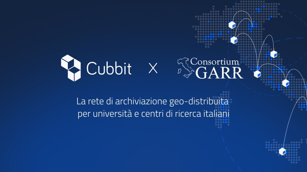 Storage geo-distribuito: Garr e Cubbit lanciano il modello federato per la ricerca
