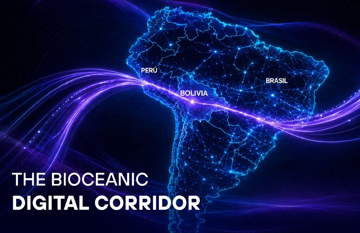 Sparkle si allea con Entel Bolivia: via al corridoio digitale bioceanico
