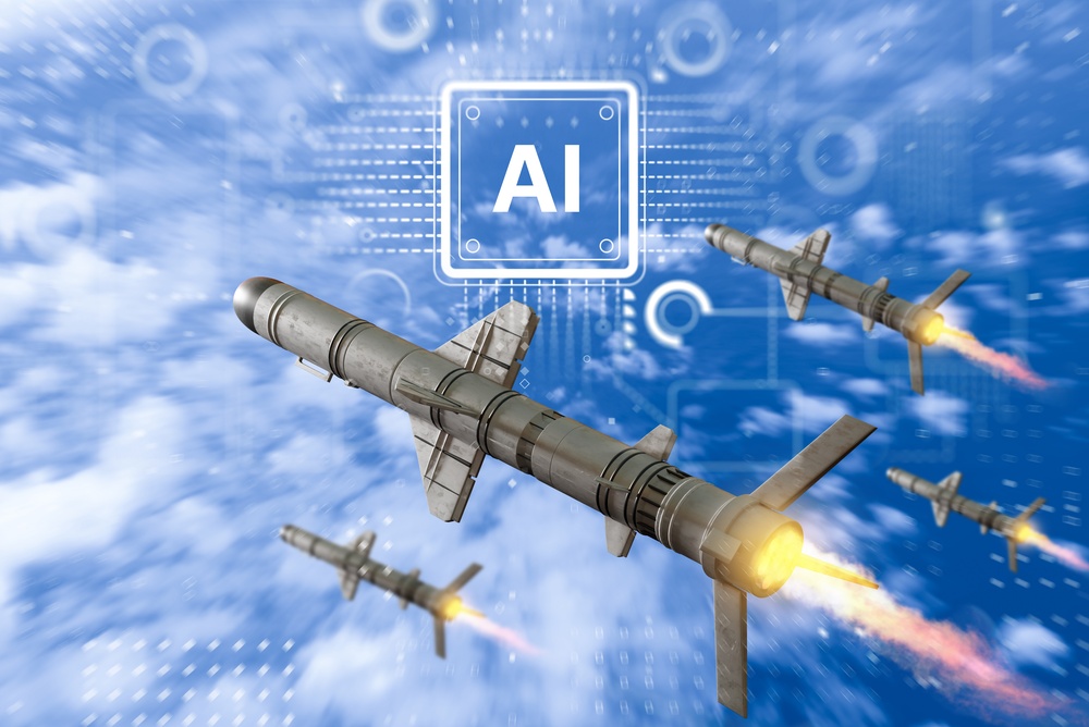 Defense,Technology,,Ai,Swarm,Missile,Guidance,And,Autonomous,Strike,Systems.