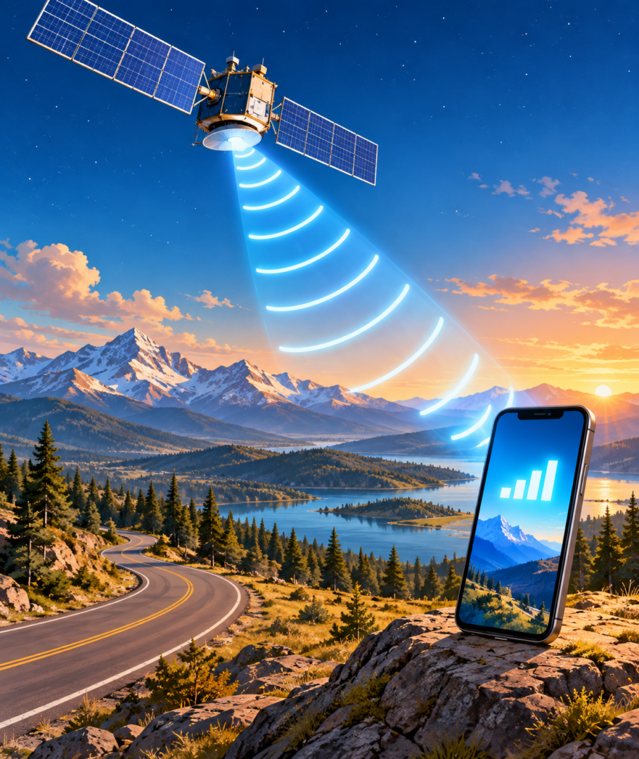Satellite-to-phone: AT&T,  Verizon e T-Mobile uniscono le forze